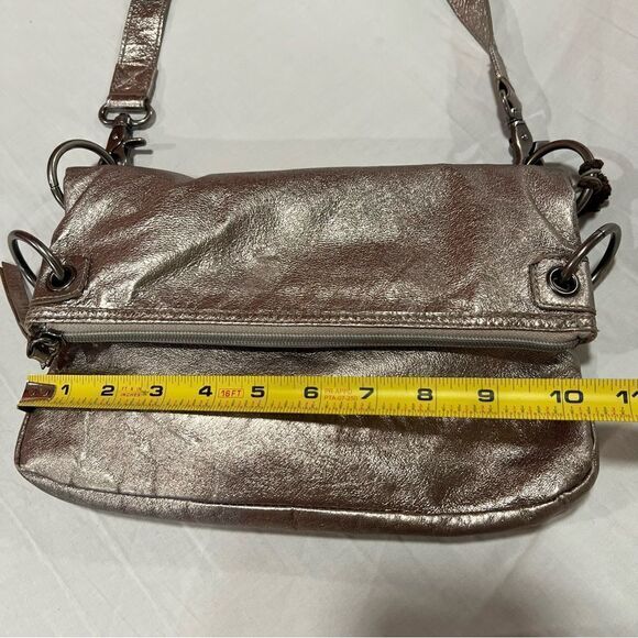 The Sak Platinum gold adjustable fold over crossbody bag - Picture 12 of 16